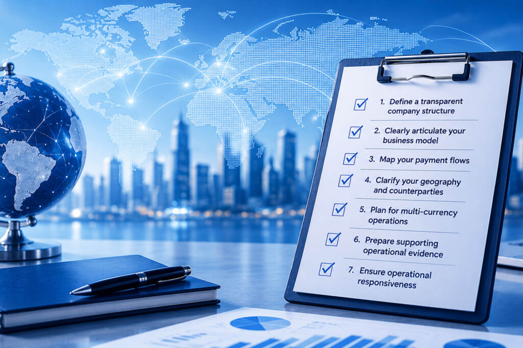 Global Business Account Checklist
